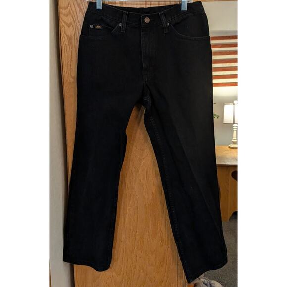 Lee Other - Lee Men's Straight Jeans - Black Excellent Condition! 32x30